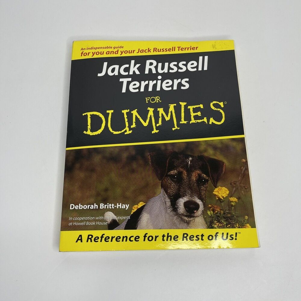 Jack Russell Terriers For Dummies by Deborah Britt-Hay‎ Paperback Book